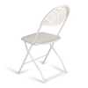 Atlas Commercial Products TitanPRO™ Fanback Plastic Folding Chair, White FPFC2WH